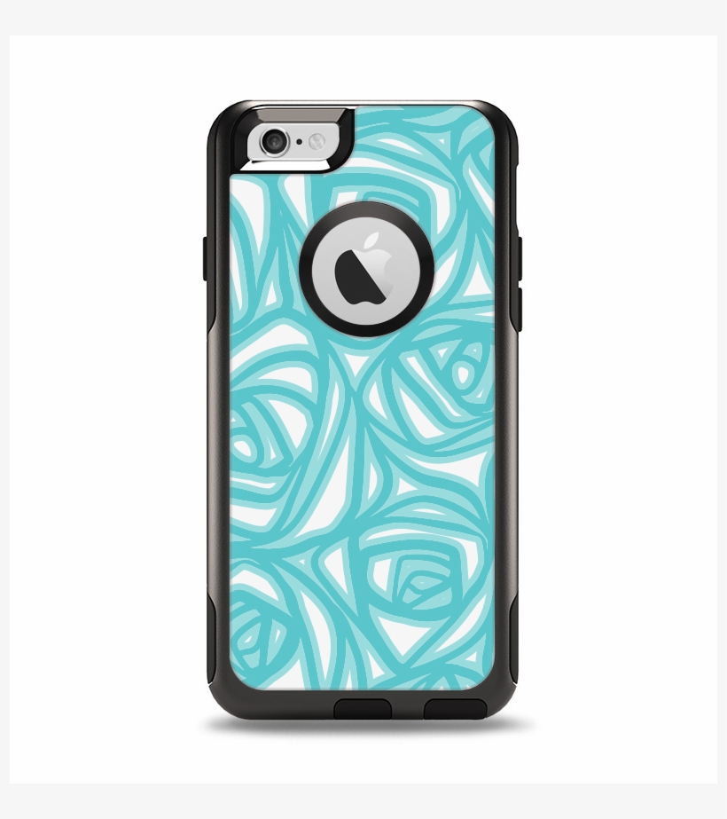 The Vector Subtle Blues Pattern Apple Iphone 6 Otterbox - Otterbox, transparent png #1181083