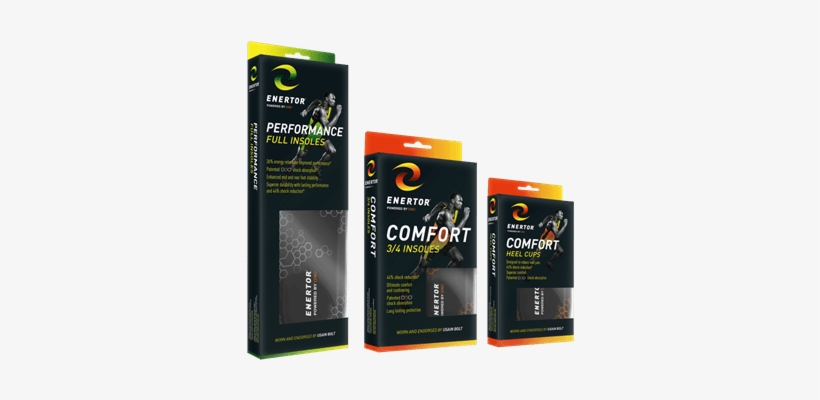 Enertor Comfort 3/4 Insoles, transparent png #1181747