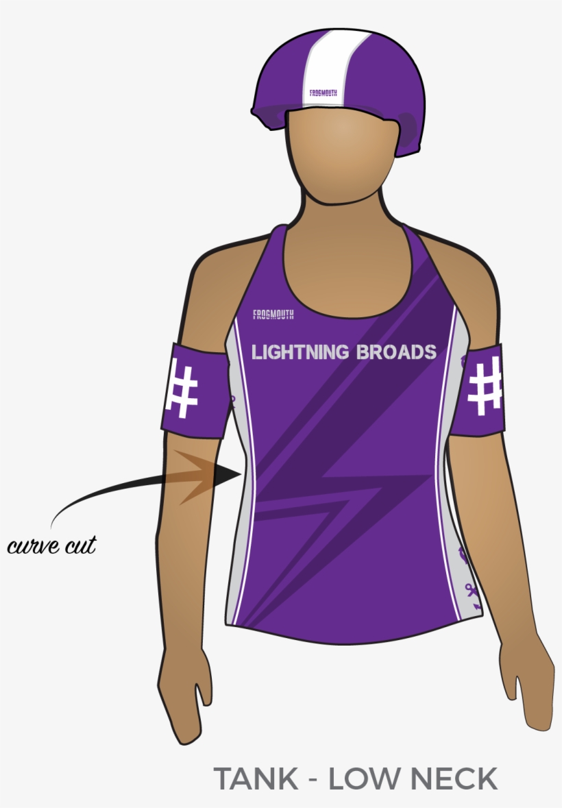 Oklahoma Victory Dolls Lightning Broads - Roller Derby, transparent png #1181814