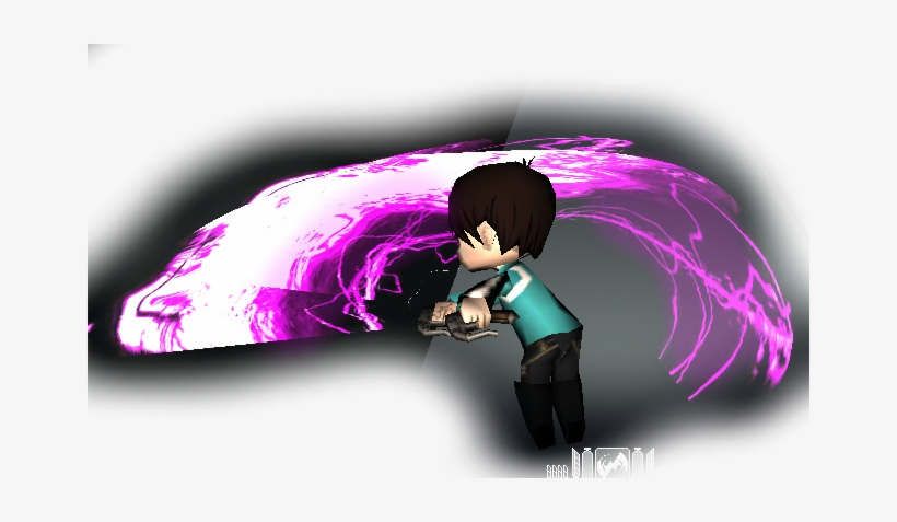 Aottg Weapon Trail Skin Purple Lightning - Weapon Trail Game Aot, transparent png #1181901