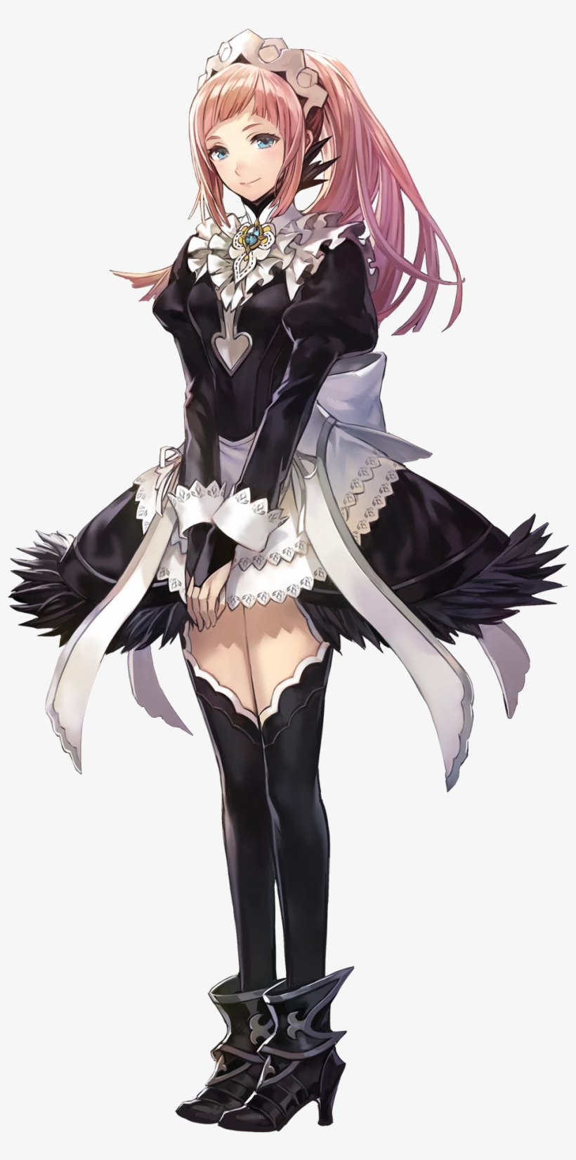 Felicia Maid Mayhem Face - Fire Emblem Heroes Maid, transparent png #1181926