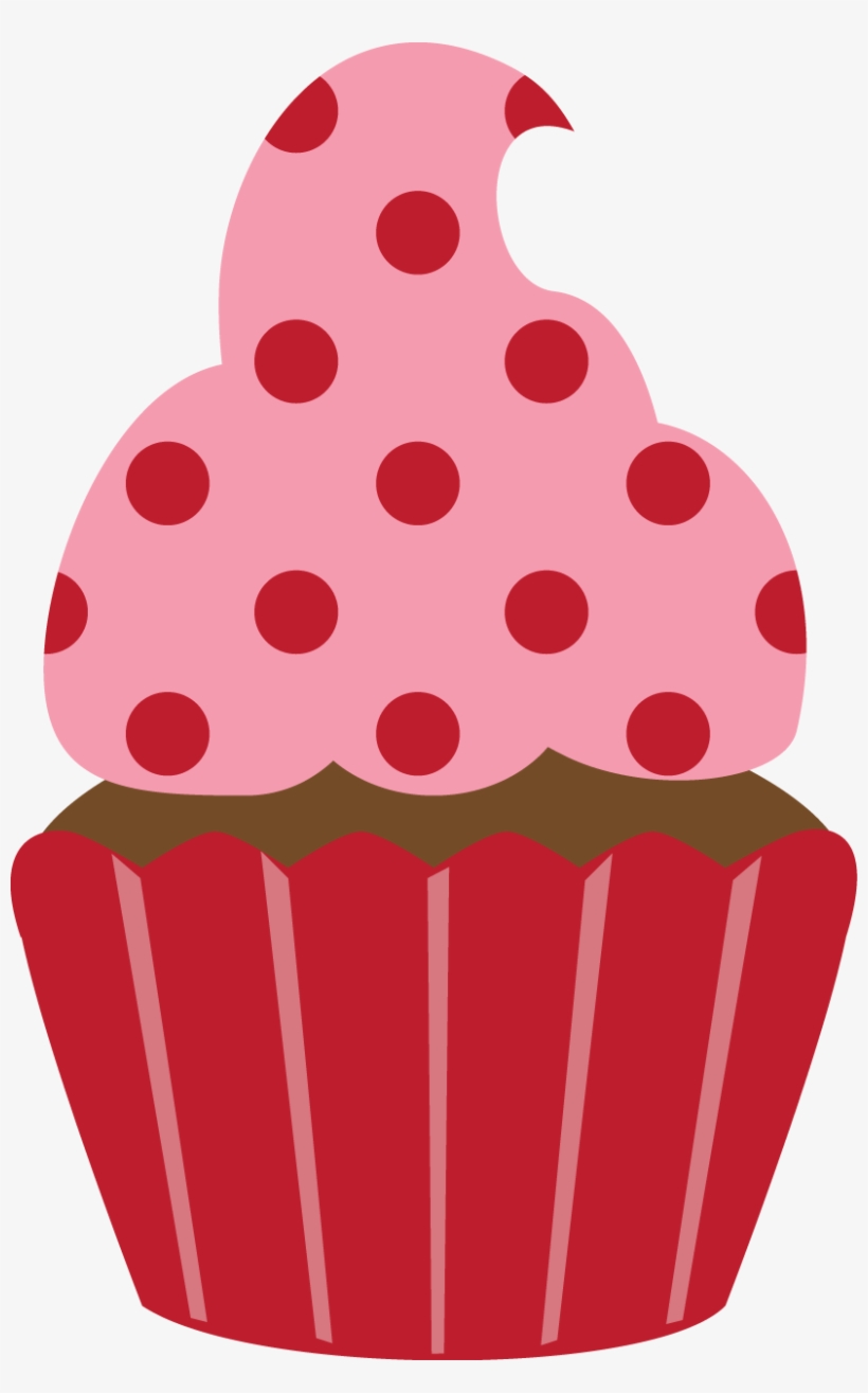 Vanilla Cupcake Clipart Candyland - Clipart Of Red Cupcake, transparent png #1181985