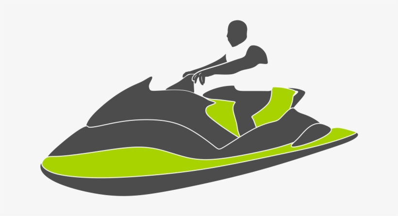 Jet Ski Vector Element - Vector Jet Ski, transparent png #1182042
