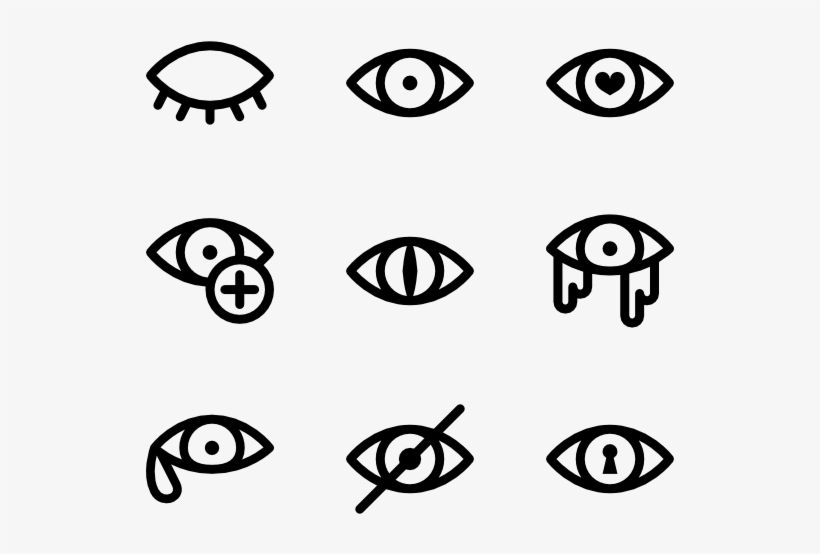 Eyes Pack - Eye Icon, transparent png #1182079