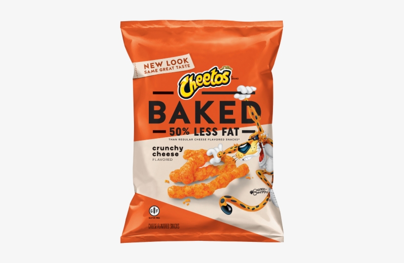 Cheetos Baked Crunchy Cheese Flavored Snacks, transparent png #1182227