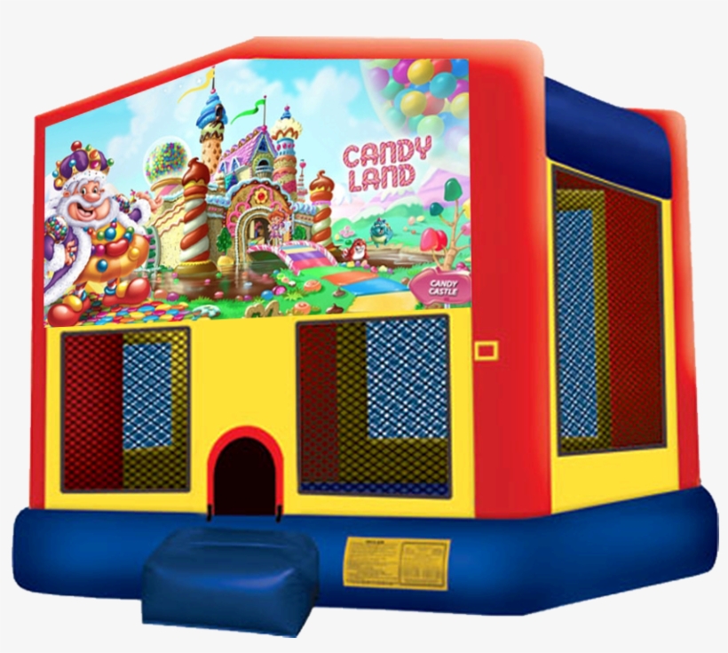 Candy Land Bounce House Rentals In Austin Texas From - Pj Mask Bounce House, transparent png #1182230