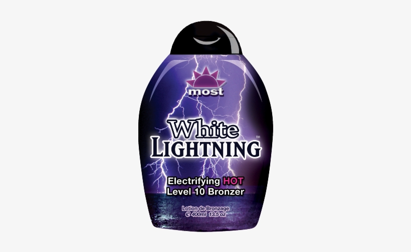 White Lightning Is An Ultra Dark Level 10 Bronzing - Most Products White Lightning Electrifying Hot Level, transparent png #1182778