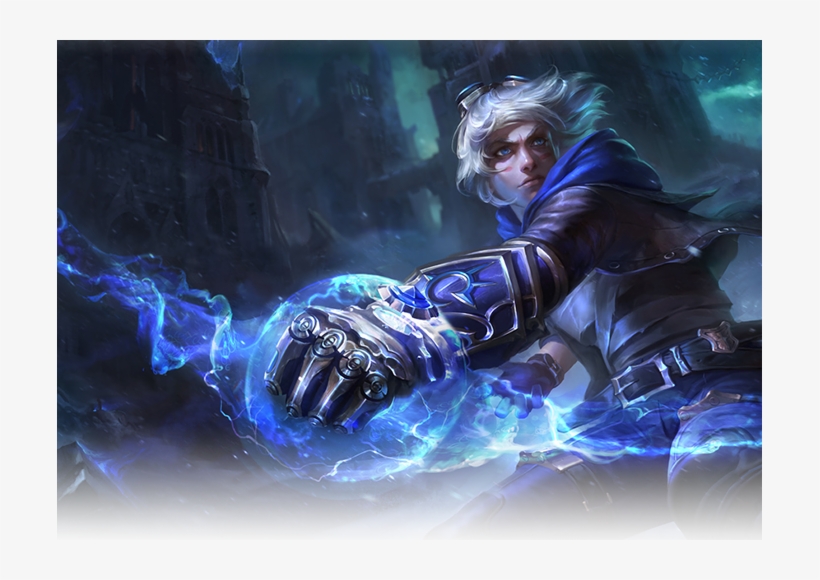 Ezreal Guide Ad] Cách Build Đồ Ezreal Xạ Thủ Đường - League Of Legends Frosted Ezreal, transparent png #1183210
