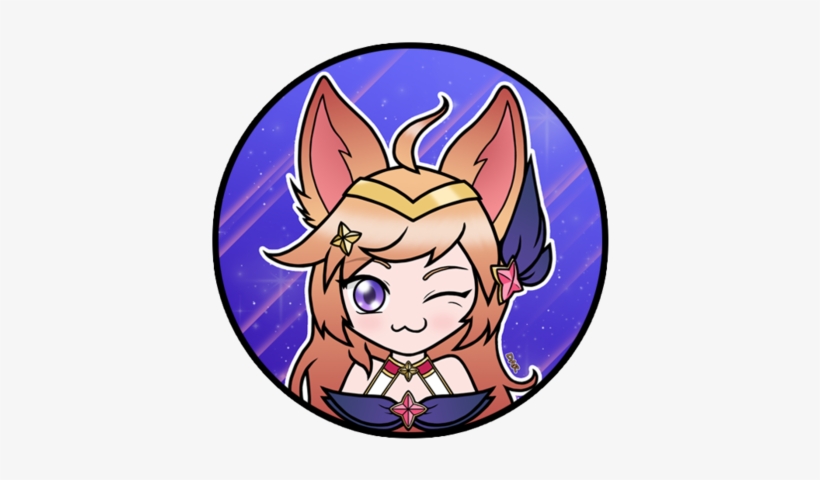 Star Guardian Ahri Pin - Cartoon, transparent png #1183349