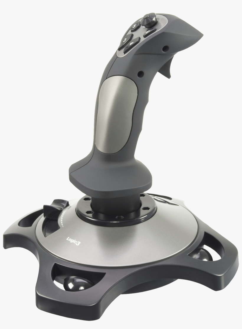 Joystick Png Free Download - Logic 3 - Pro Flight 2 (pc), transparent png #1183428
