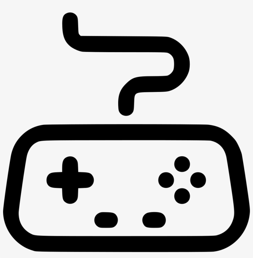 Arcade Controller Game Gamepad Gaming Joystick Comments - Video Controller Clip Art, transparent png #1183658