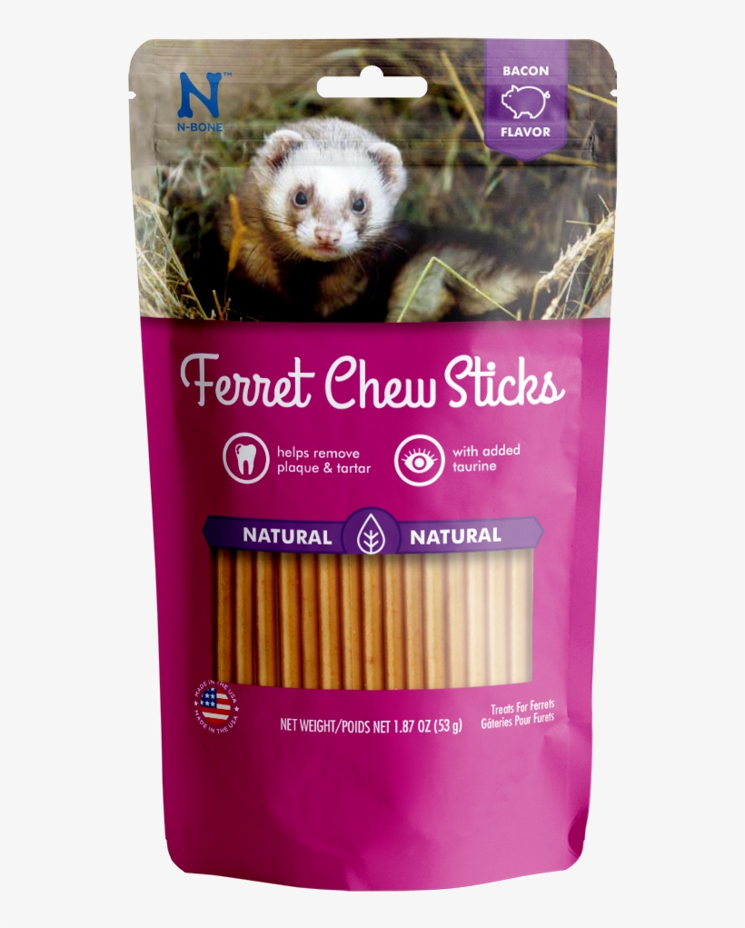 N-bone® Ferret Chew Treats In Bacon, transparent png #1183738