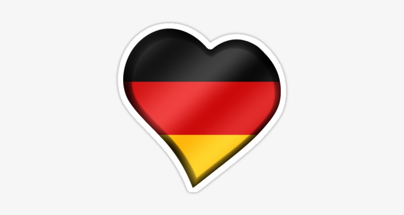Heart By Graphix - German Flag Heart Png, transparent png #1183891