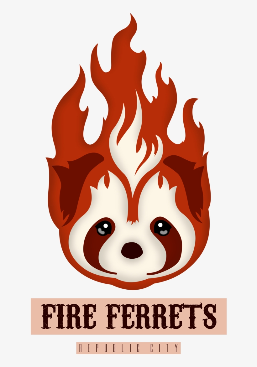 Vector By Eduardowar On Deviantart - Fire Ferrets, transparent png #1183911