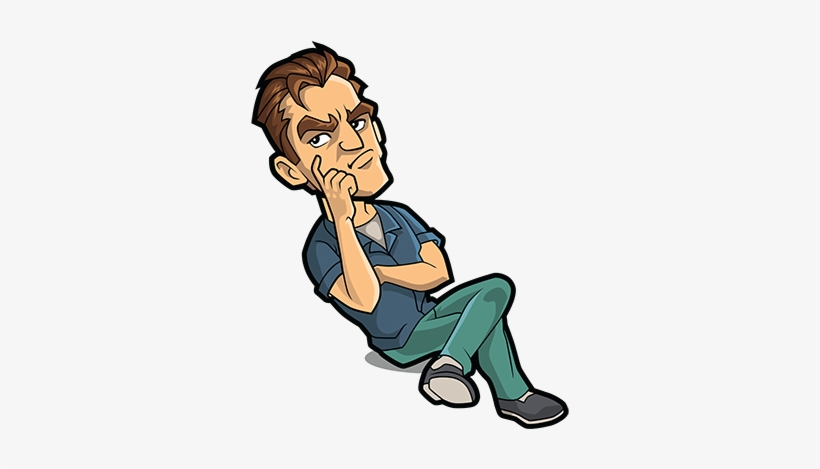 Pin It On Pinterest - Cartoon Angry Man Png, transparent png #1183929