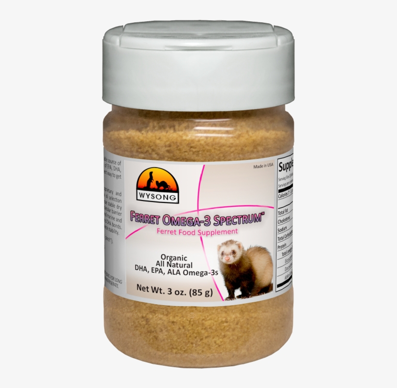 Ferret Omega-3 Spectrum 3 Oz - Wysong Ferret Omega-3 Spectrum Ferret Food Supplement, transparent png #1184108
