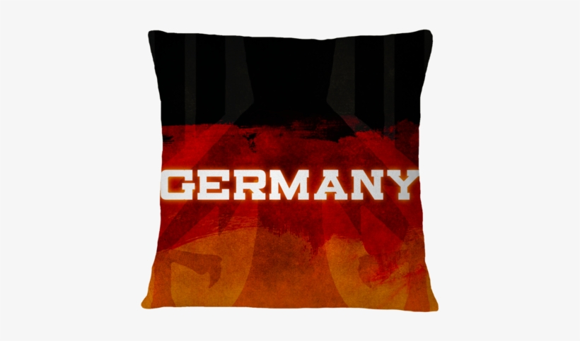 Germany Flag Pillow - Quarantine Sign, transparent png #1184137