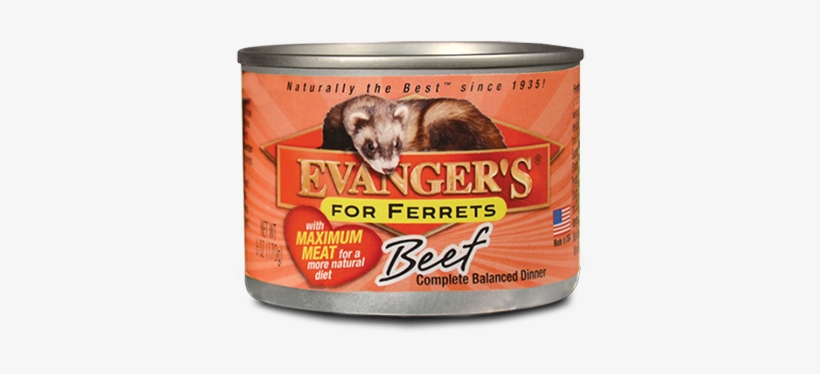 Maximum Beef For Ferrets - Evanger's Ferret Food, transparent png #1184330