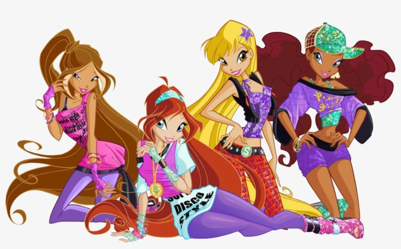 Winx Club Disco Png By Hazmanot Azarim-d6wh5pn - Winx Club Bloom Disco, transparent png #1184332