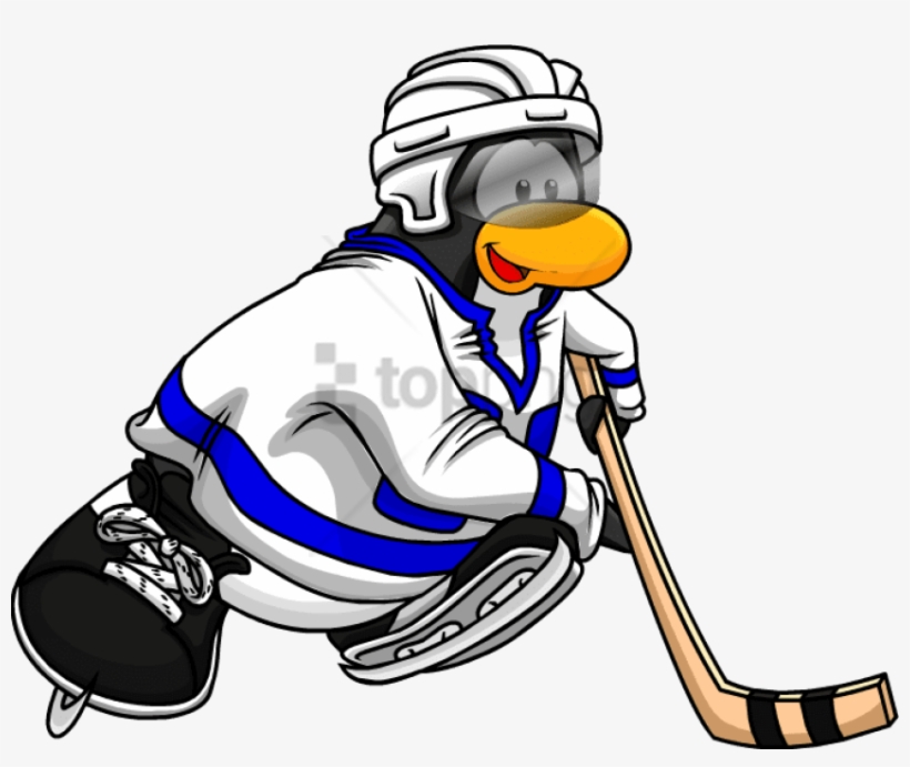 Image Penguinhockey Png Club Penguin Wiki Fandom - Club Penguin Playing Hockey, transparent png #1184337