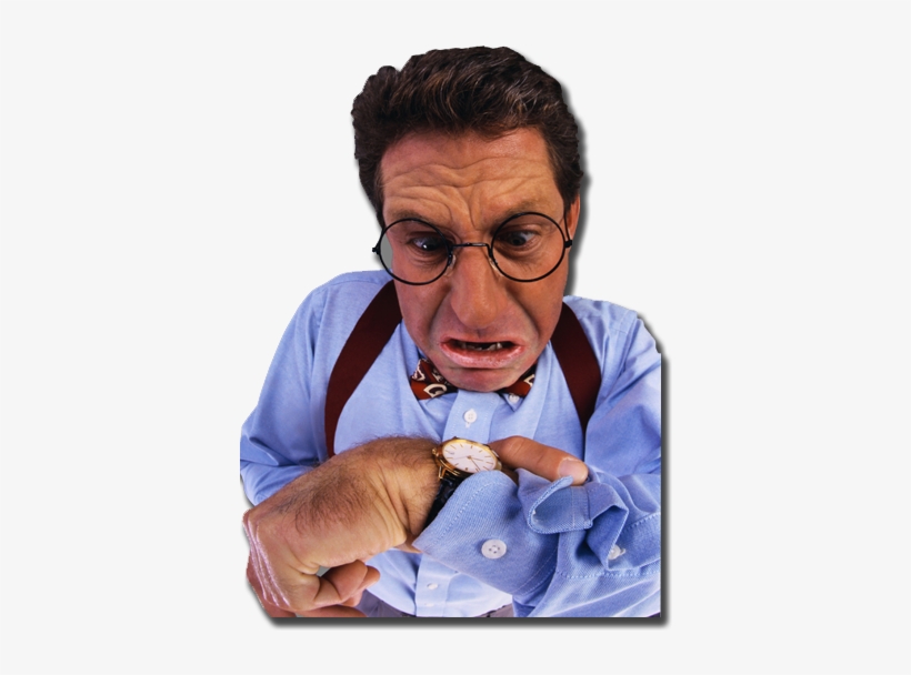 Looking At Watch - Looking At Watch Transparent, transparent png #1184361