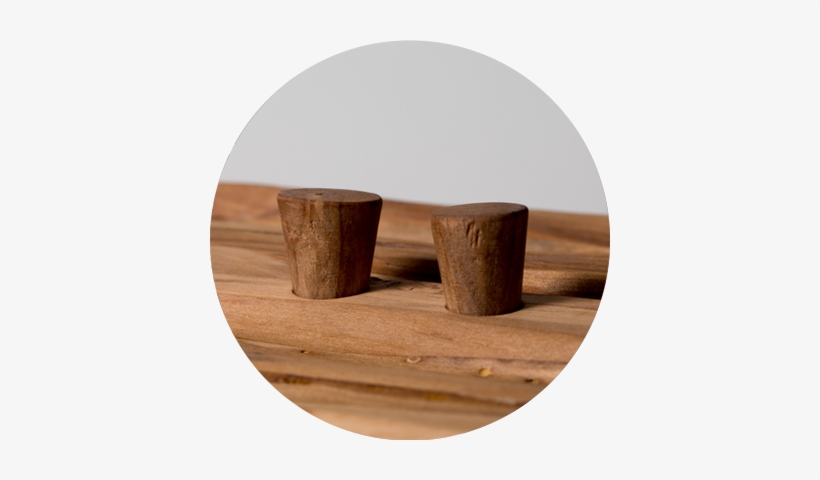 Table Top Smoker Through Hole For Probe Meat Thermometer - Plywood, transparent png #1184434