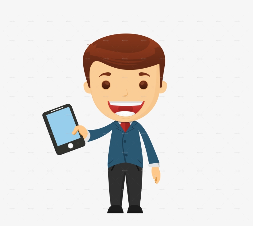 Poses/phone - Sales Person Png, transparent png #1184542