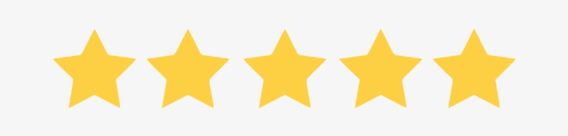 Star Rating - 5 Stars Transparent Background - Free Transparent PNG ...