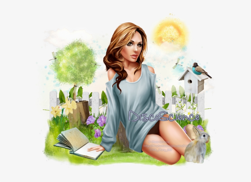 New Ct Showoff Tag Using The Stunning Artwork Of The - Girl, transparent png #1184761