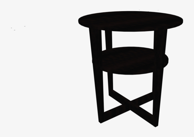 Black Side Table Ikea 8ott5eyq - Table, transparent png #1184884