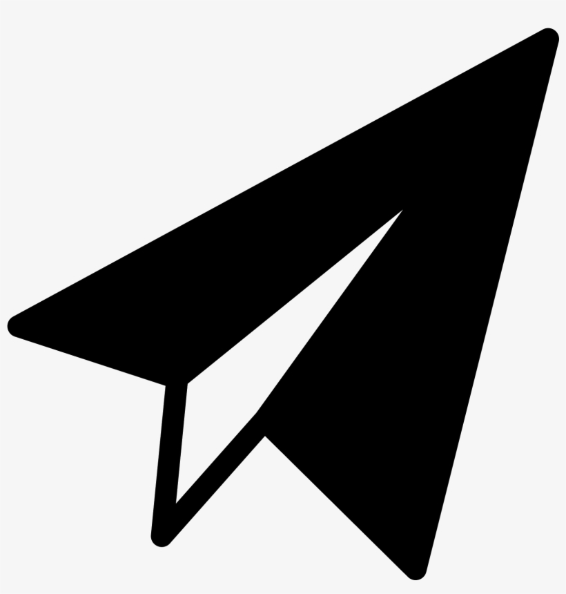 Free Photo - Paper Plane Icon Svg, transparent png #1185035