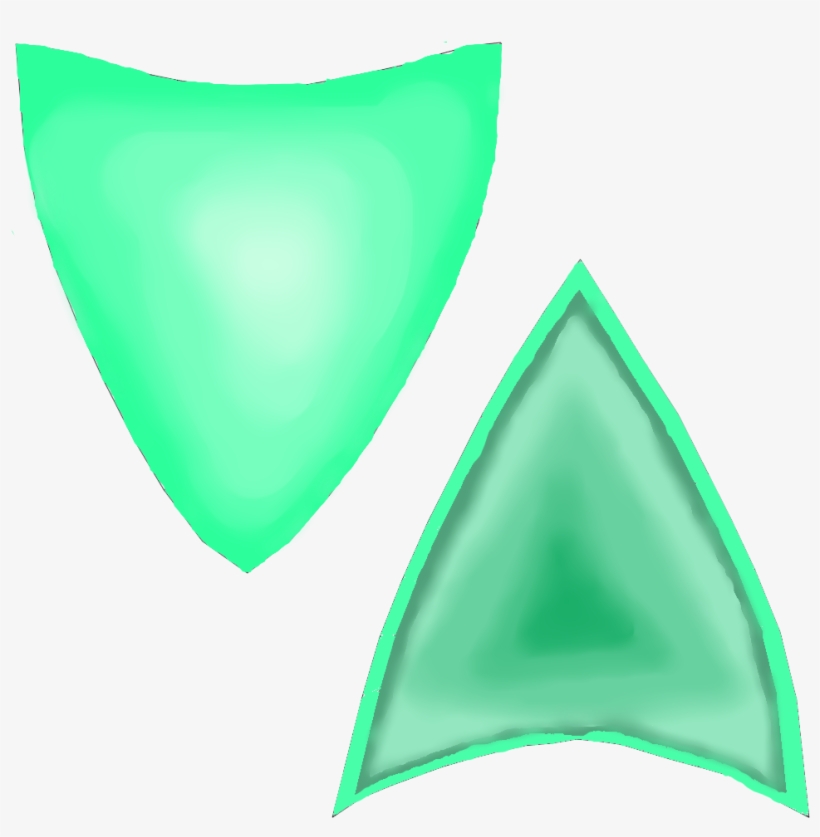 Http - //i - Imgur - Com/ozqq9bu - Green Cat Ears Transparent, transparent png #1185287