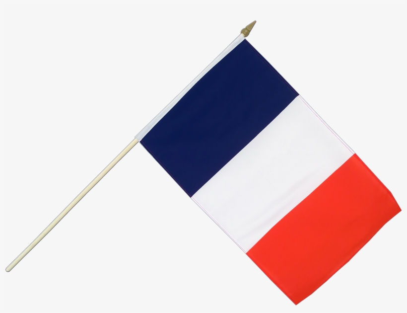 Hand Waving Flag 12x18" - Drapeau Francais Cm, transparent png #1185421