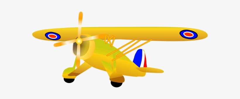 Airplane Clipart Yellow Airplane - Propel Clipart, transparent png #1185422