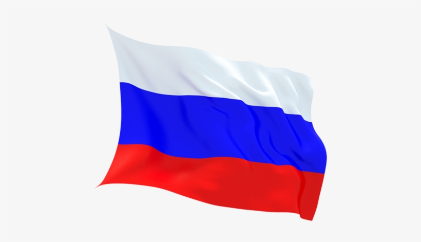 Развевающийся Российский Флаг - Christmas In Russia Flag, transparent png #1185635
