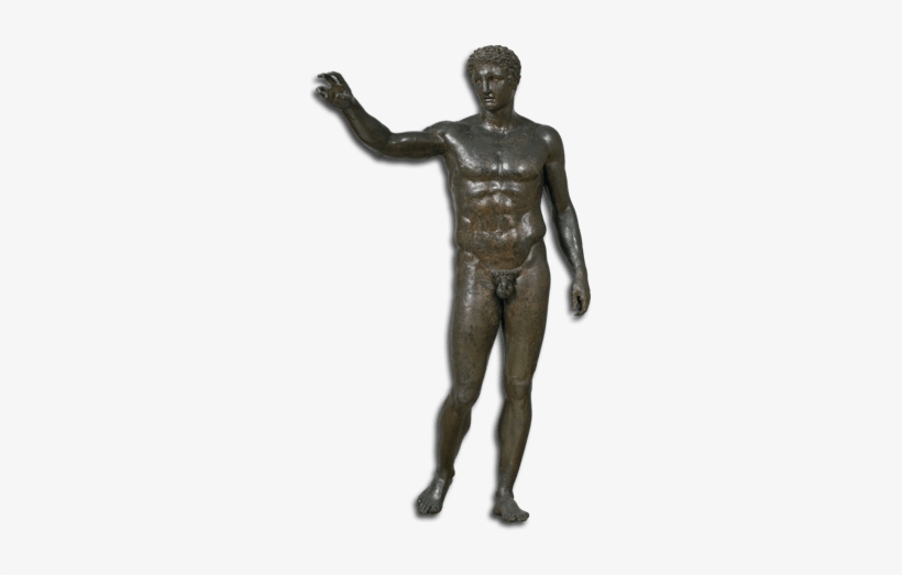 First And Foremost, We Do Not Actually Have Many Of - Bronze Statue Of A Youth From The Antikythera Shipwreck, transparent png #1185764