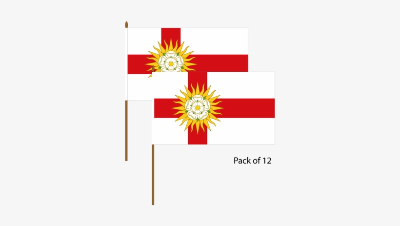 Image - Drapeau Comté Du Yorkshire West Riding 150x90cm County, transparent png #1186053