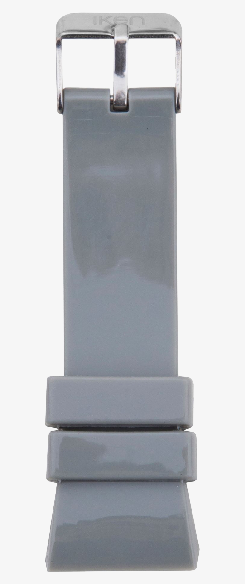 Picture Of Flat Gray Buckle Strap - Simple Watches, transparent png #1186211