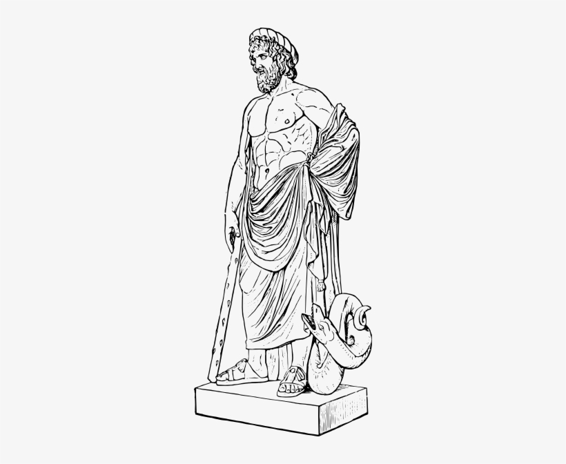 Greek Statue Clipart - Roman Statues Clip Art, transparent png #1186378