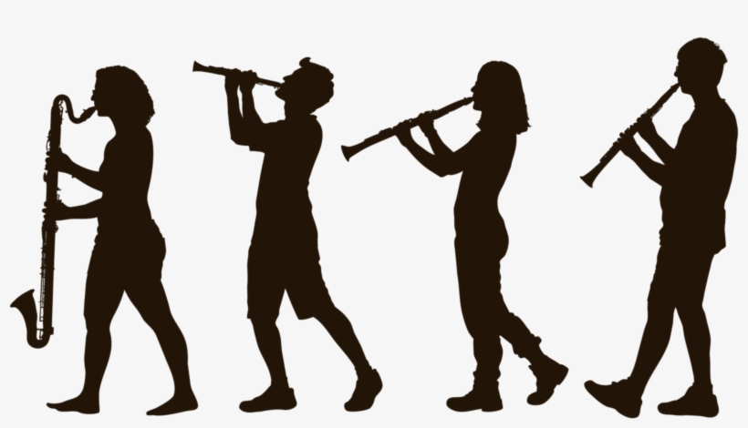 Activity Feed - Clarinet Silhouette Female, transparent png #1186379