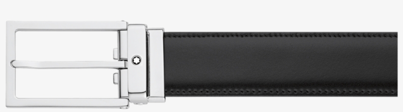 Montblanc Reversible Calfskin Leather Belt, transparent png #1186425