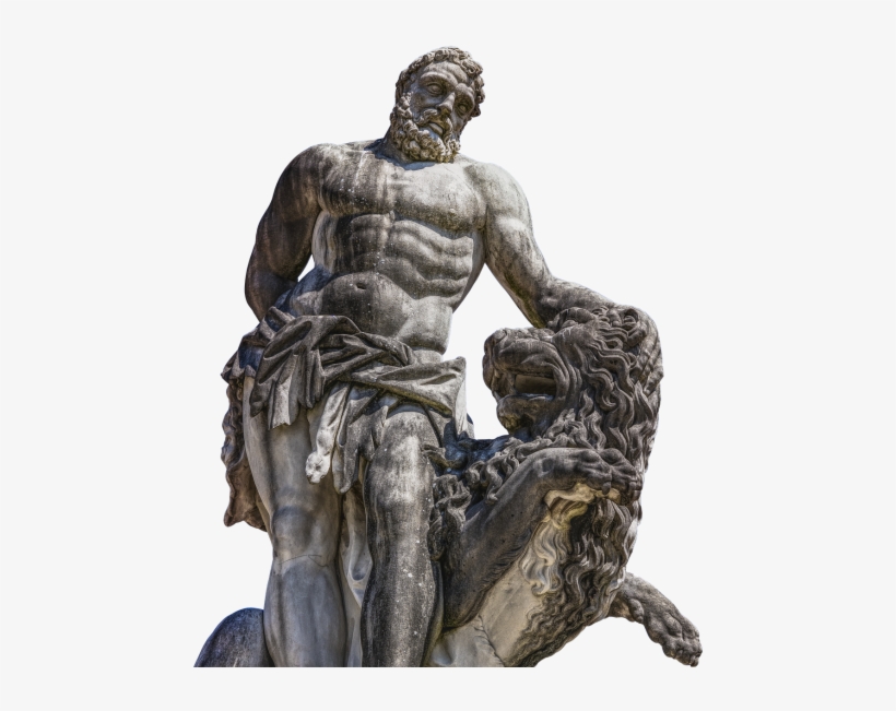 Ancient - Statue Of Hercules In Germany, transparent png #1186514