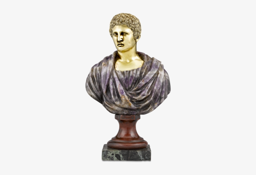 1628-1699 • French • Portrait Bust • Circa 1780 • Terracotta - Sculpture, transparent png #1186546