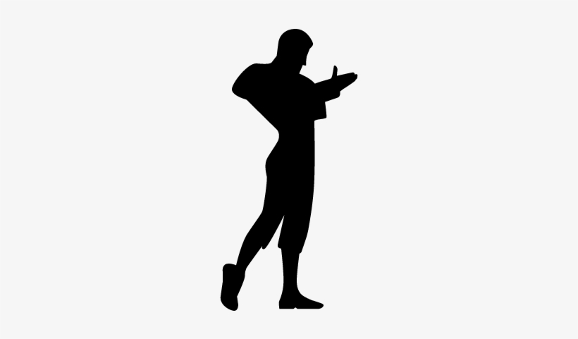 Flamenco Male Dancer Silhouette Vector - Couple Dance Icon Png, transparent png #1186850