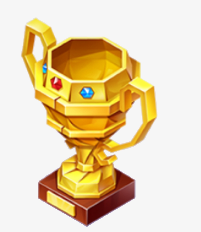 Gold Paper Trophy - Trophy, transparent png #1187184