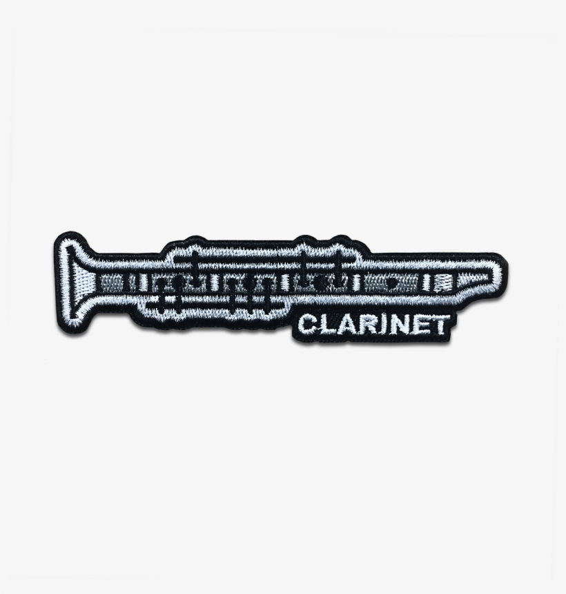 Clarinet Instrument Patch - Marching Band, transparent png #1187300