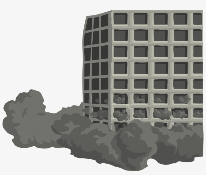 Building Demolition Structural Failure House Home - Europe Tees Building Demolishion, transparent png #1187627