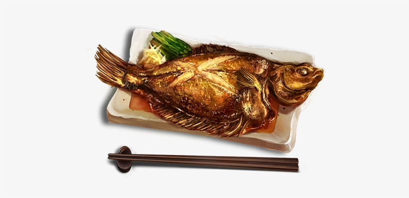 Steamed Flounder - 文豪 と アルケミスト ご飯, transparent png #1187749