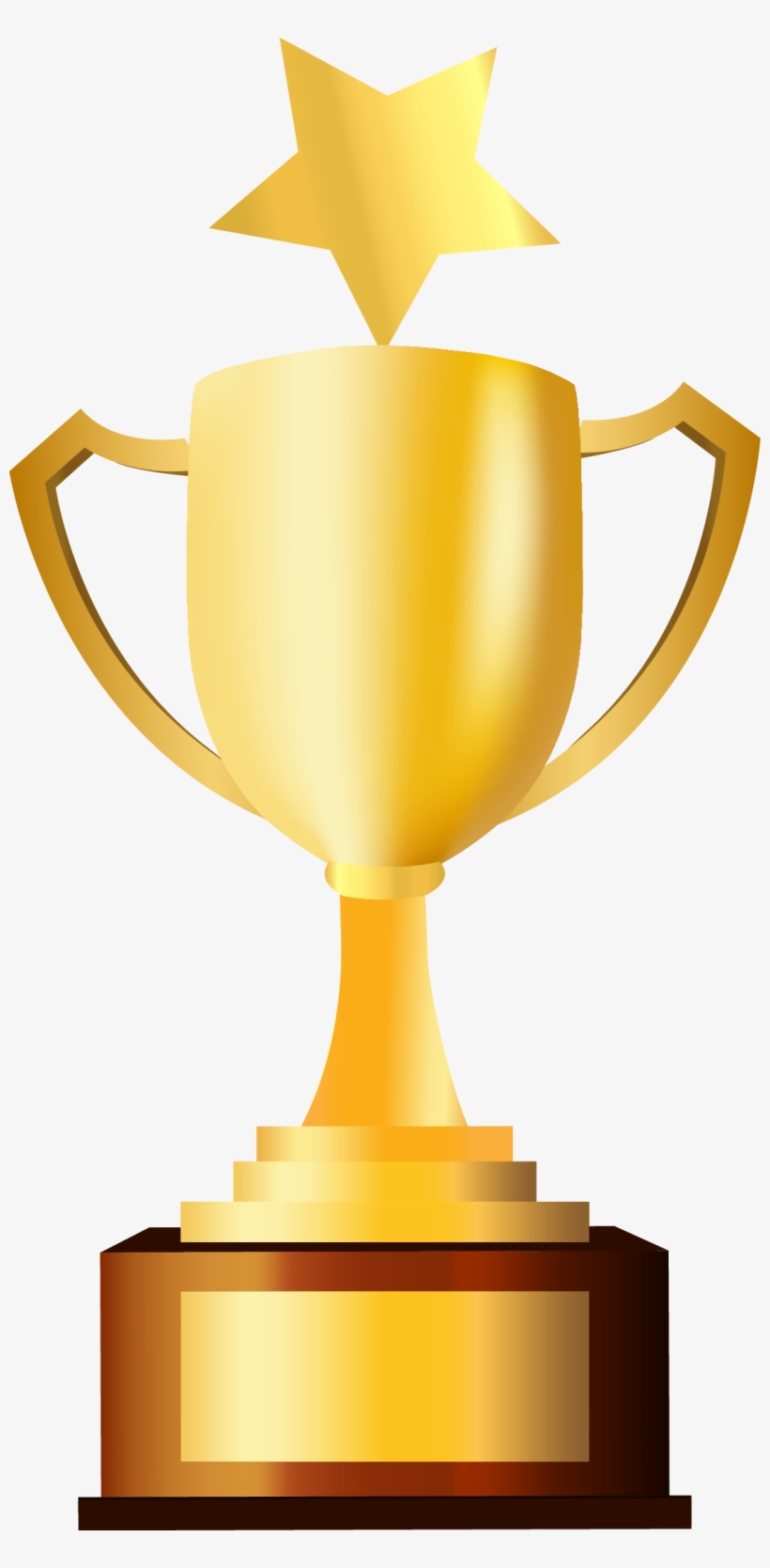 Trophy Prize Clip Art - Star Trophy Clip Art, transparent png #1187942