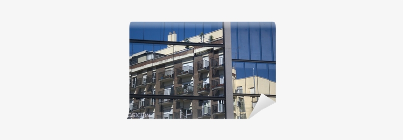 Reflection In Glass Facade - Penthouse Apartment, transparent png #1188155